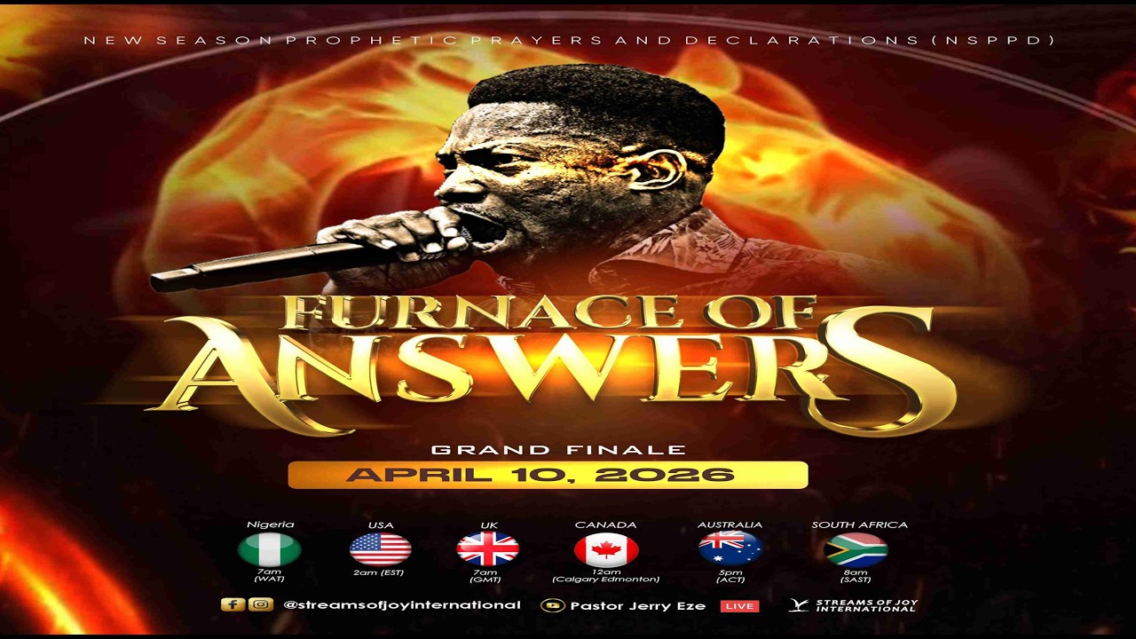 FURNACE OF ANSWERS [GRAND FINALE] || NSPPD || 10TH APRIL 2026