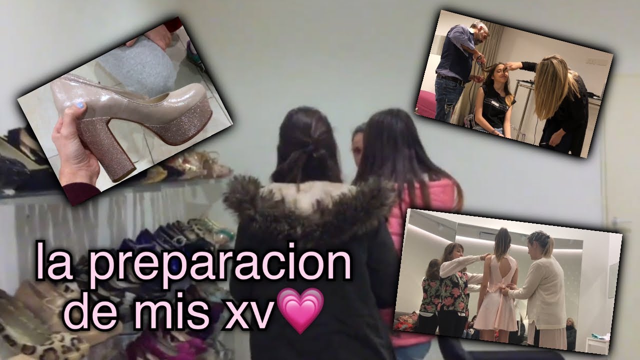ASI FUE LA PREPARACION DE MIS XV