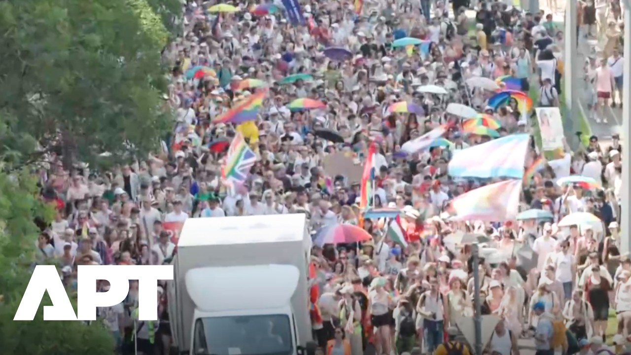 WATCH: Budapest Pride Returns With Thousands Marching Through Hungary&rsquo;s Capital | APT