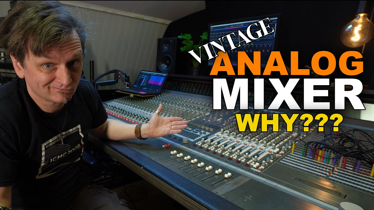 Why I Bought a Vintage Analog Mixing Console