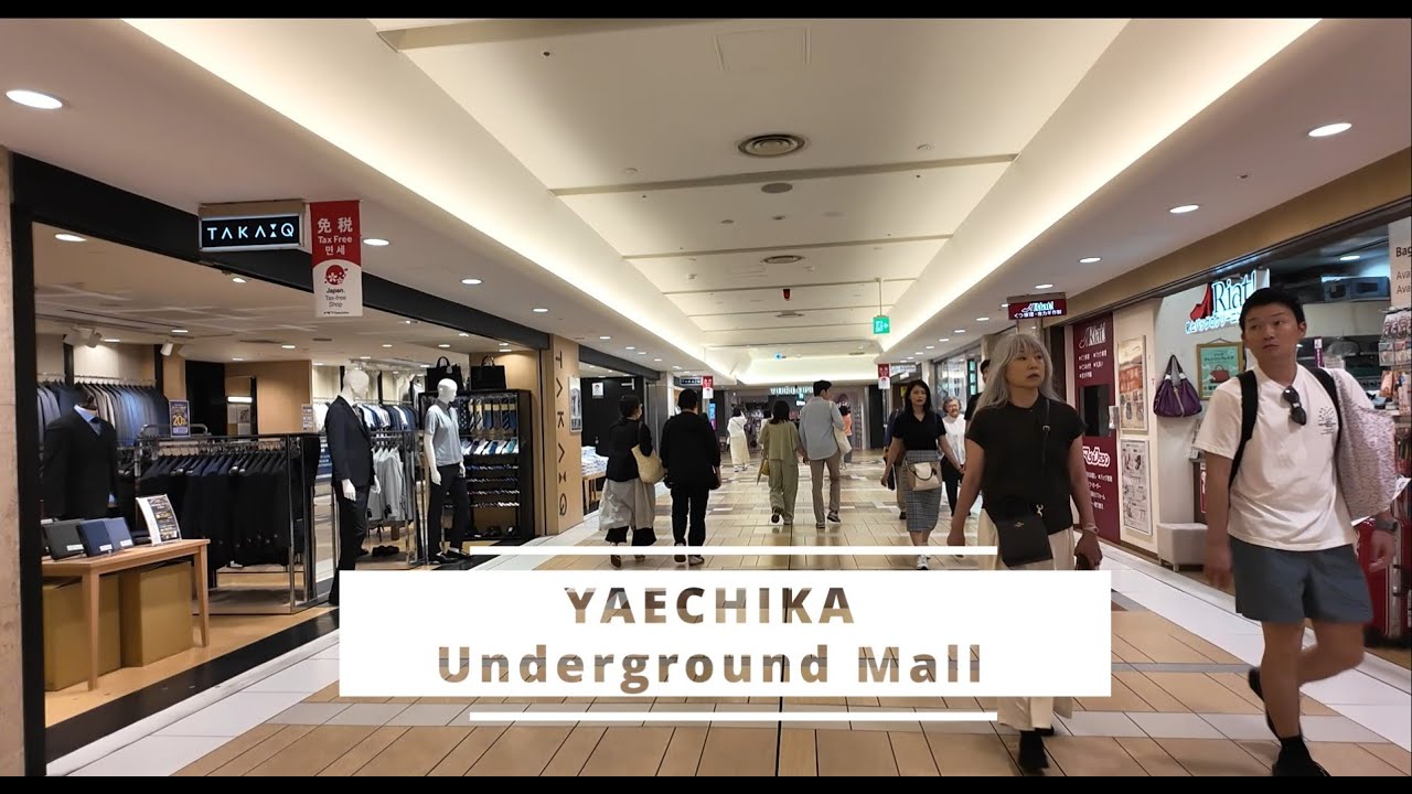 YAECHIKA Shopping Mall &ndash; Getting to TOKYO STATION via underground route