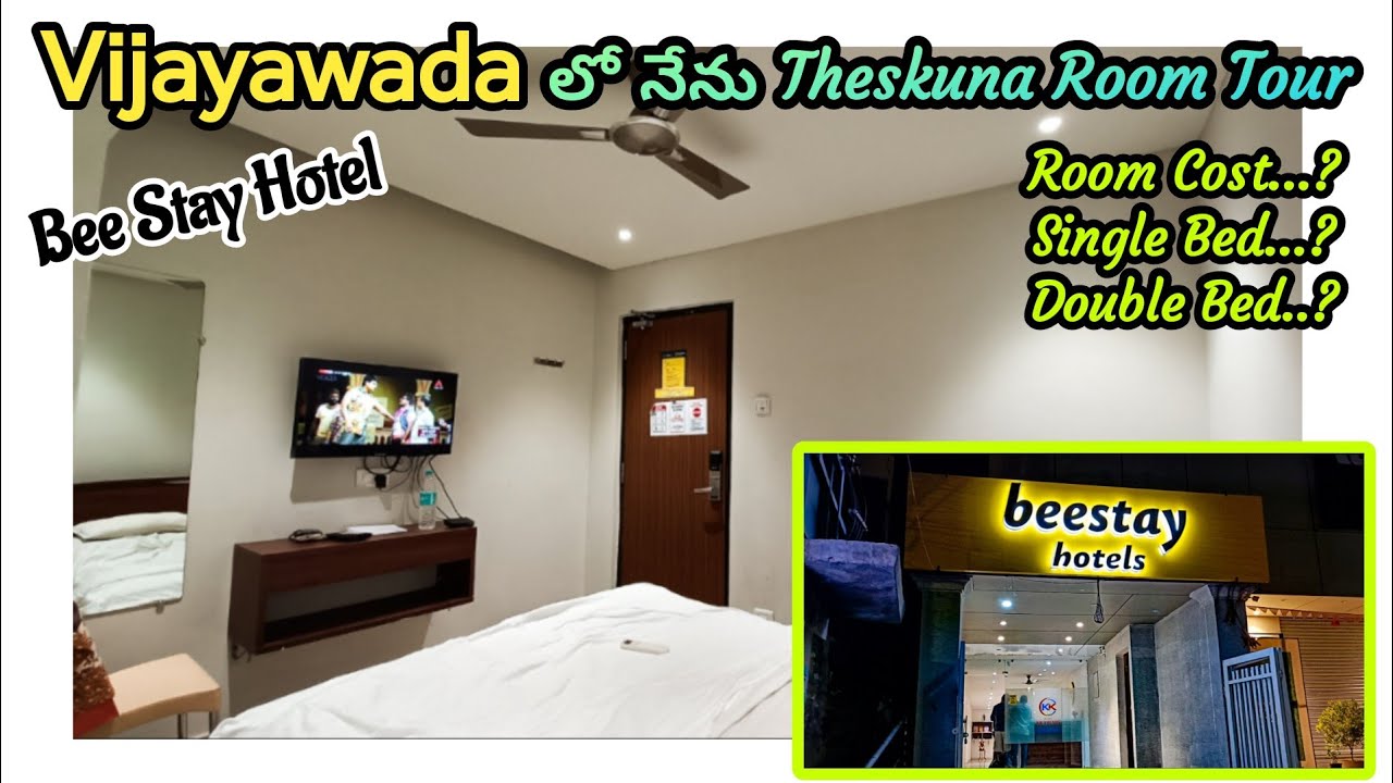 Vijayawada Bee Stay Hotel Room Tour | 2025 | #vijaysjourney #vijayawadadiaries #roomtour #travelvlog