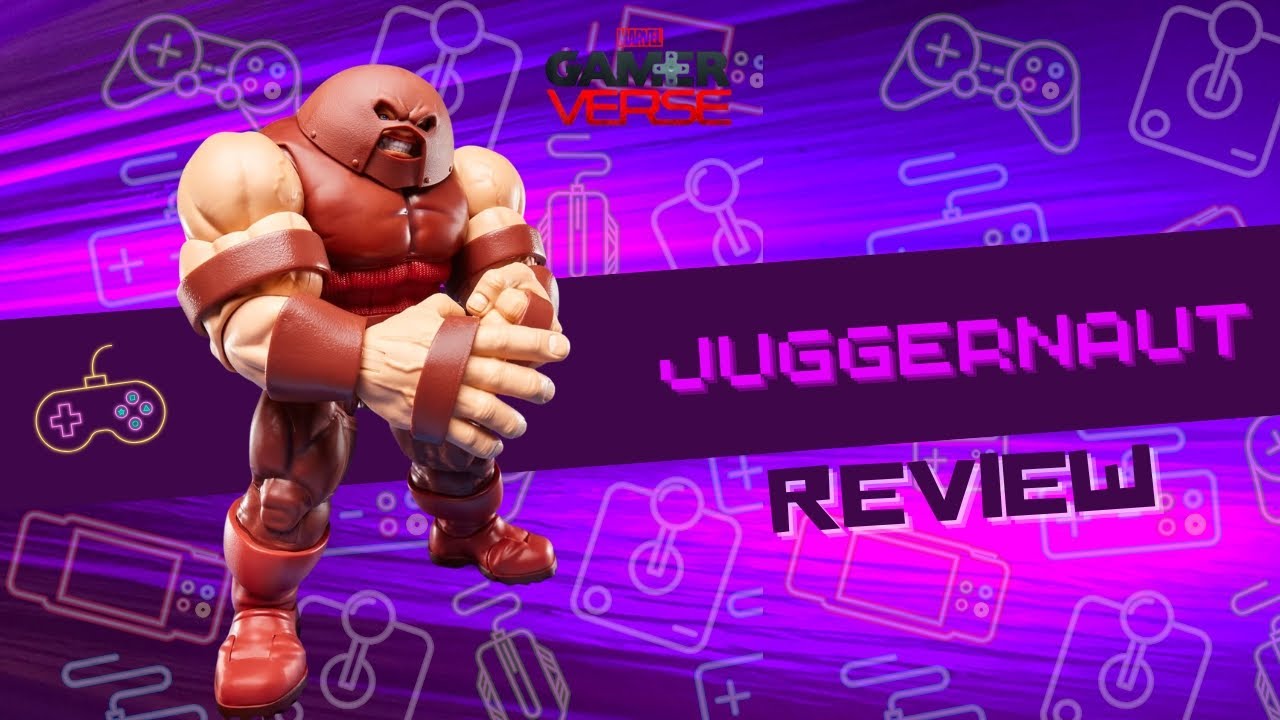 Marvel Legends GamerVerse Juggernaut Review & Unboxing! | Marvel vs Capcom 2