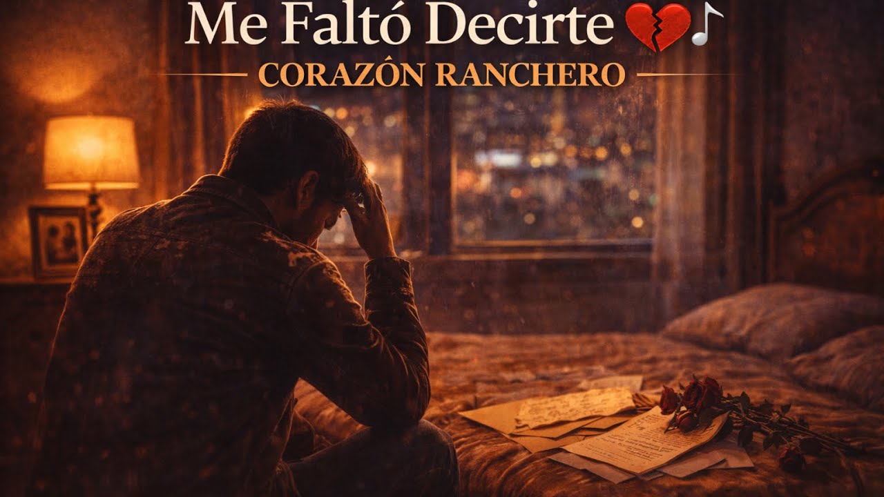 Me Faltó Decirte | Ranchera Romántica Sobre Palabras Que Nunca Se Dijeron