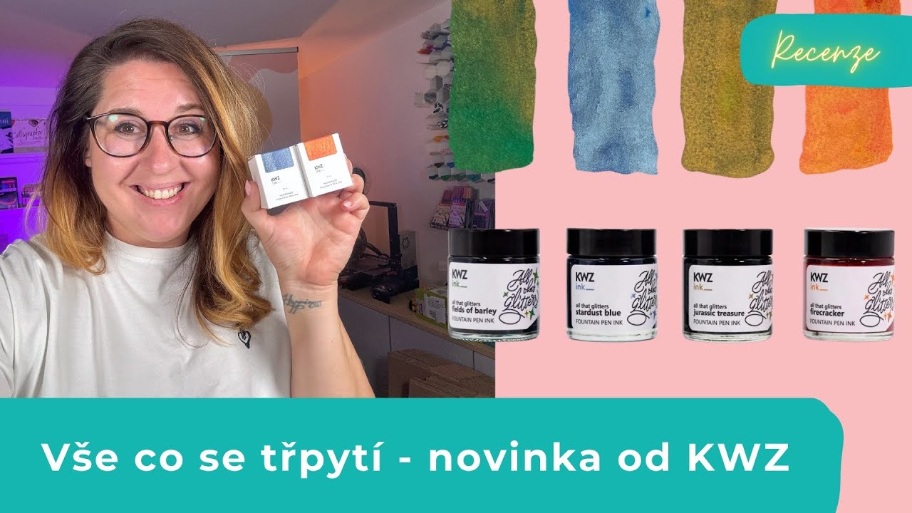 Nové inkousty All that glitters od KWZ ink - Jaké jsou?