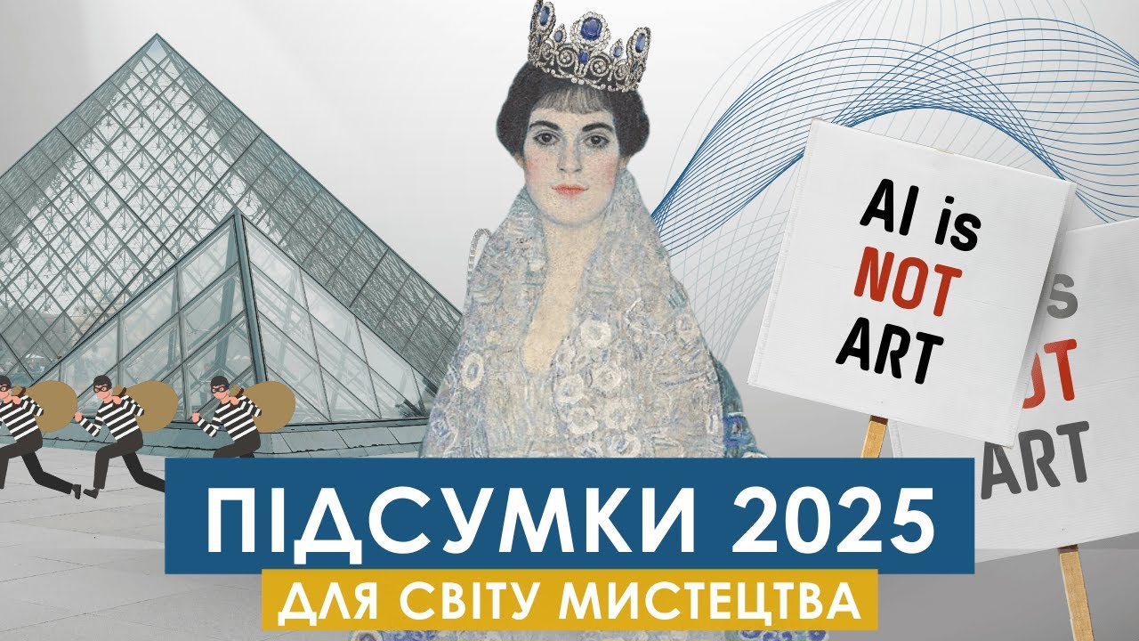 МИСТЕЦТВО У 2025 РОЦІ: ШІ-мистецтво, найдорожчі картини, колаборації та скандал з авторським правом