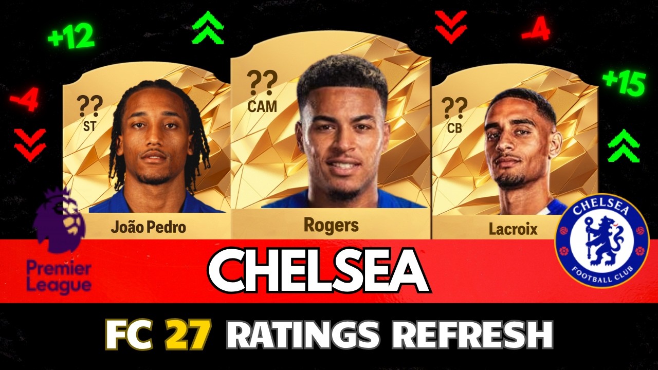 FIFA 27 | РЕЙТИНГИ ИГРОКОВ ЧЕЛСИ В FC 27! 😱🔥 при уч. Жоао Педро, Фернандеса, Палмера&hellip;