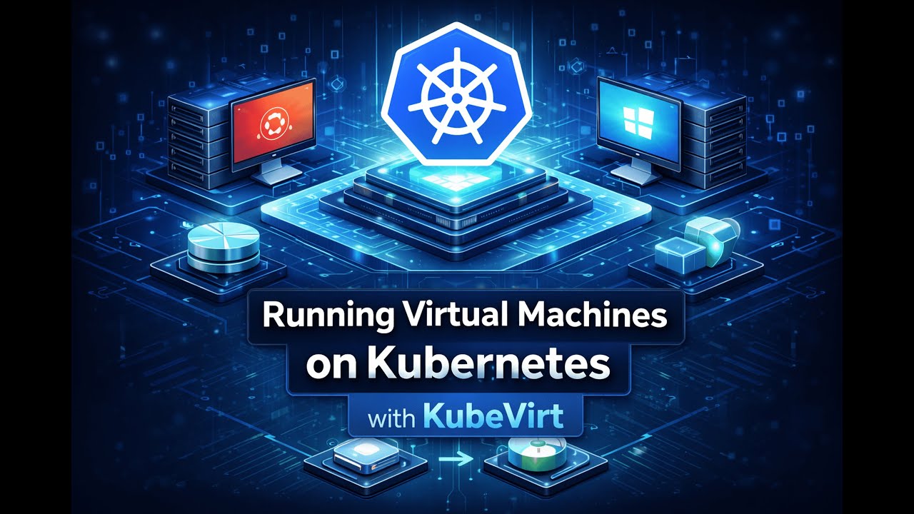 Running Virtual Machines on Kubernetes using KubeVirt | LAN IP, Multus, Snapshots & VM Export