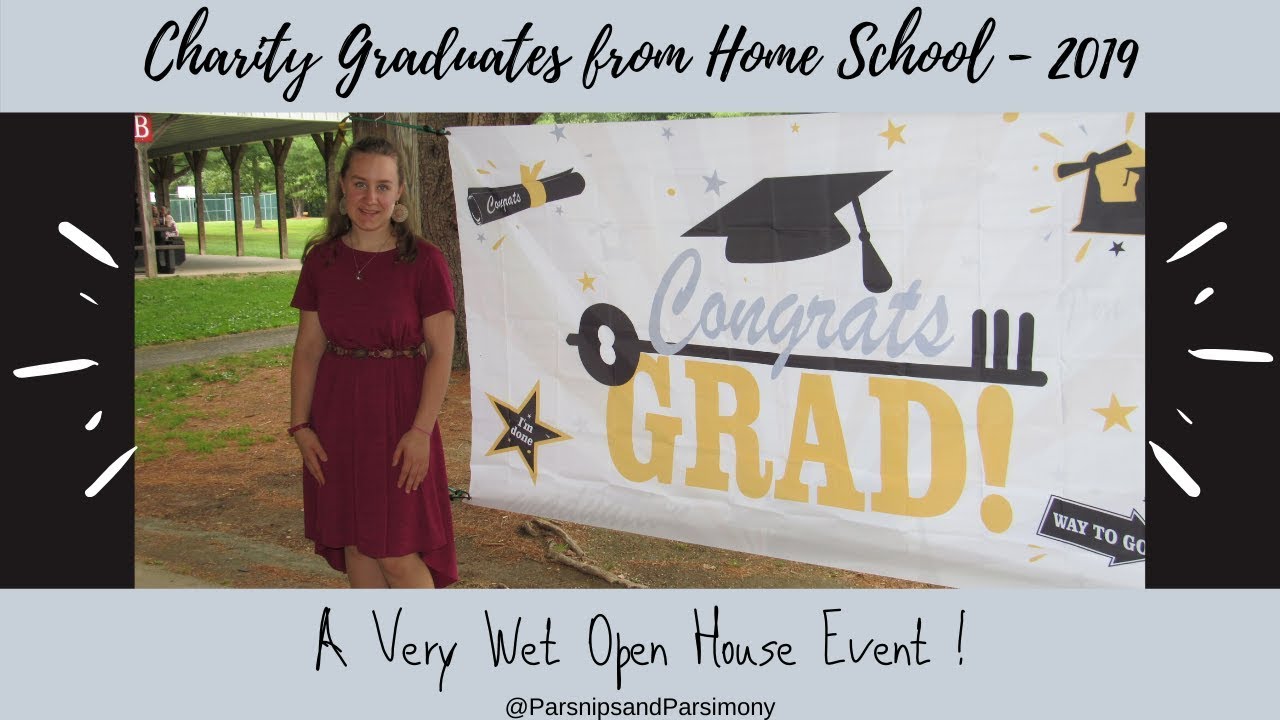 8-17-19 Charity's Graduation Open House with SEVERE Weather