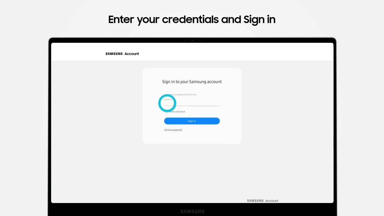 How to register a Samsung Product