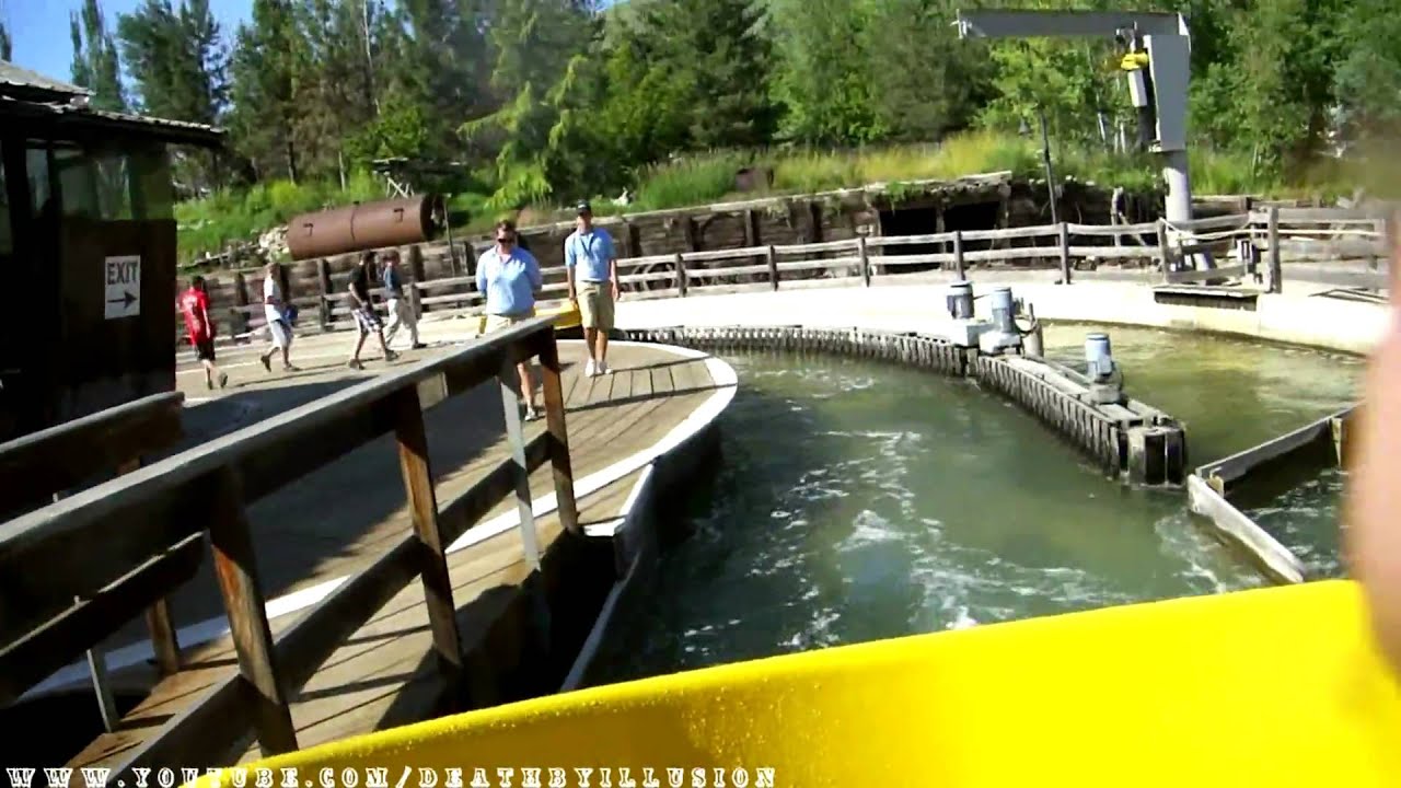 Rattlesnake Rapids On-ride (HD POV) Lagoon Park