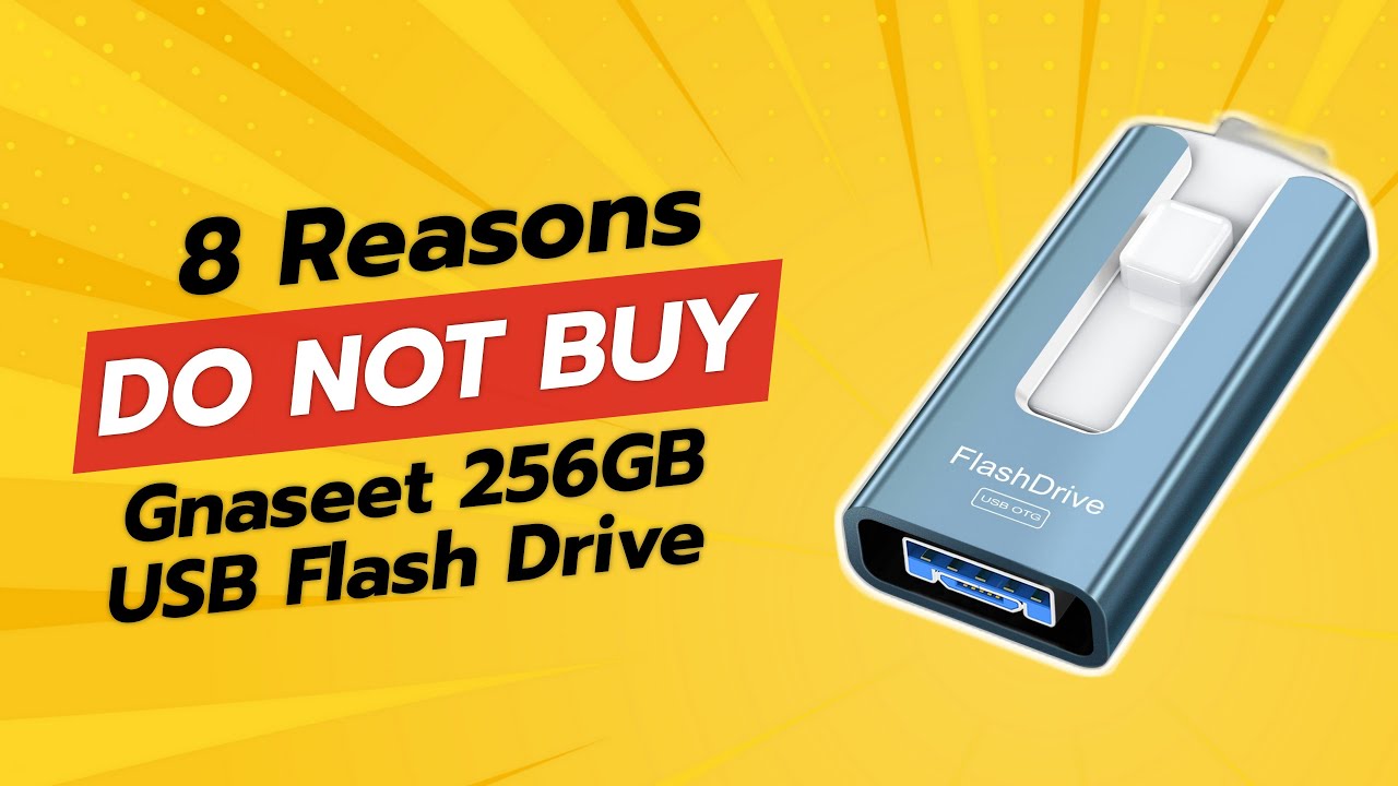 НЕ ПОКУПАЙТЕ USB-флешку Gnaseet 256 ГБ, ПРЕЖДЕ ЧЕМ ПОСМОТРИТЕ ЭТО ВИДЕО! 😱💔 (8 причин)