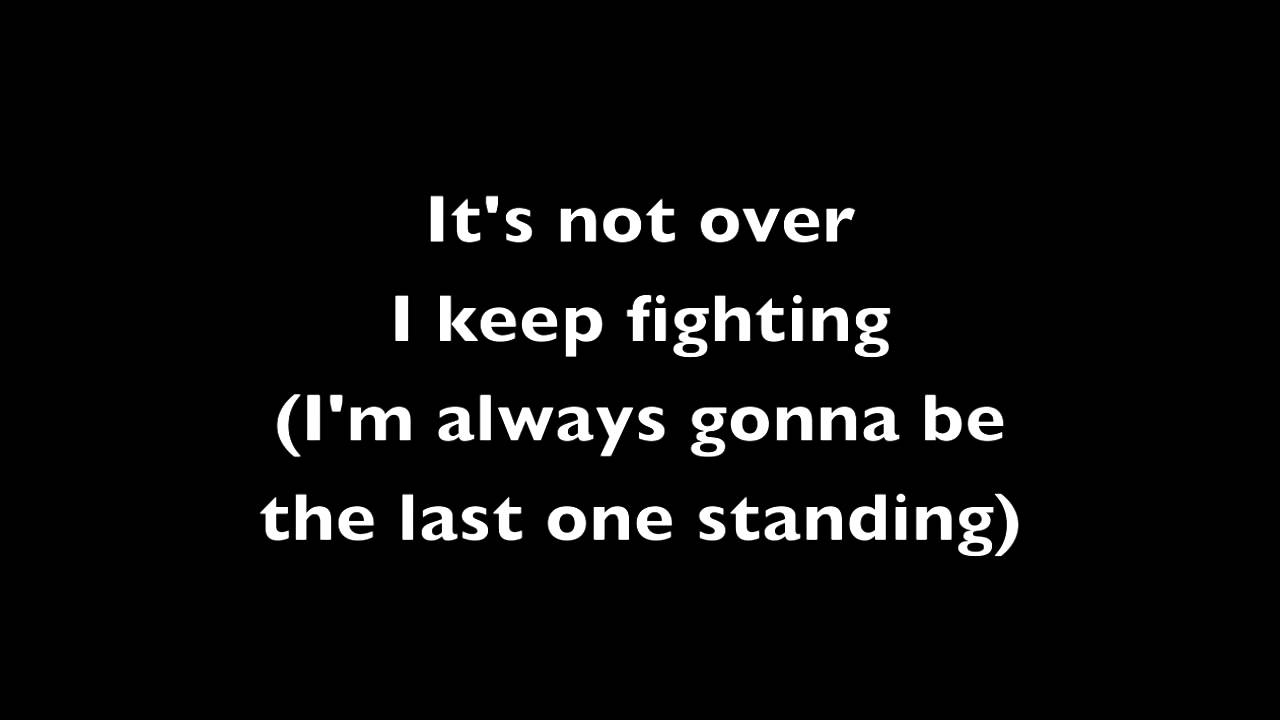 Last One Standing - Simple Plan (Lyrics)