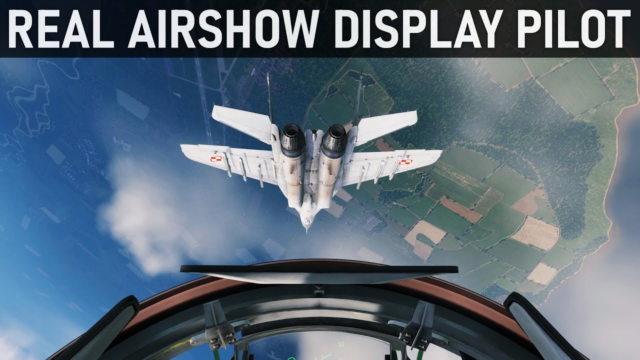 Flying with a Real World Airshow Display Pilot in DCS