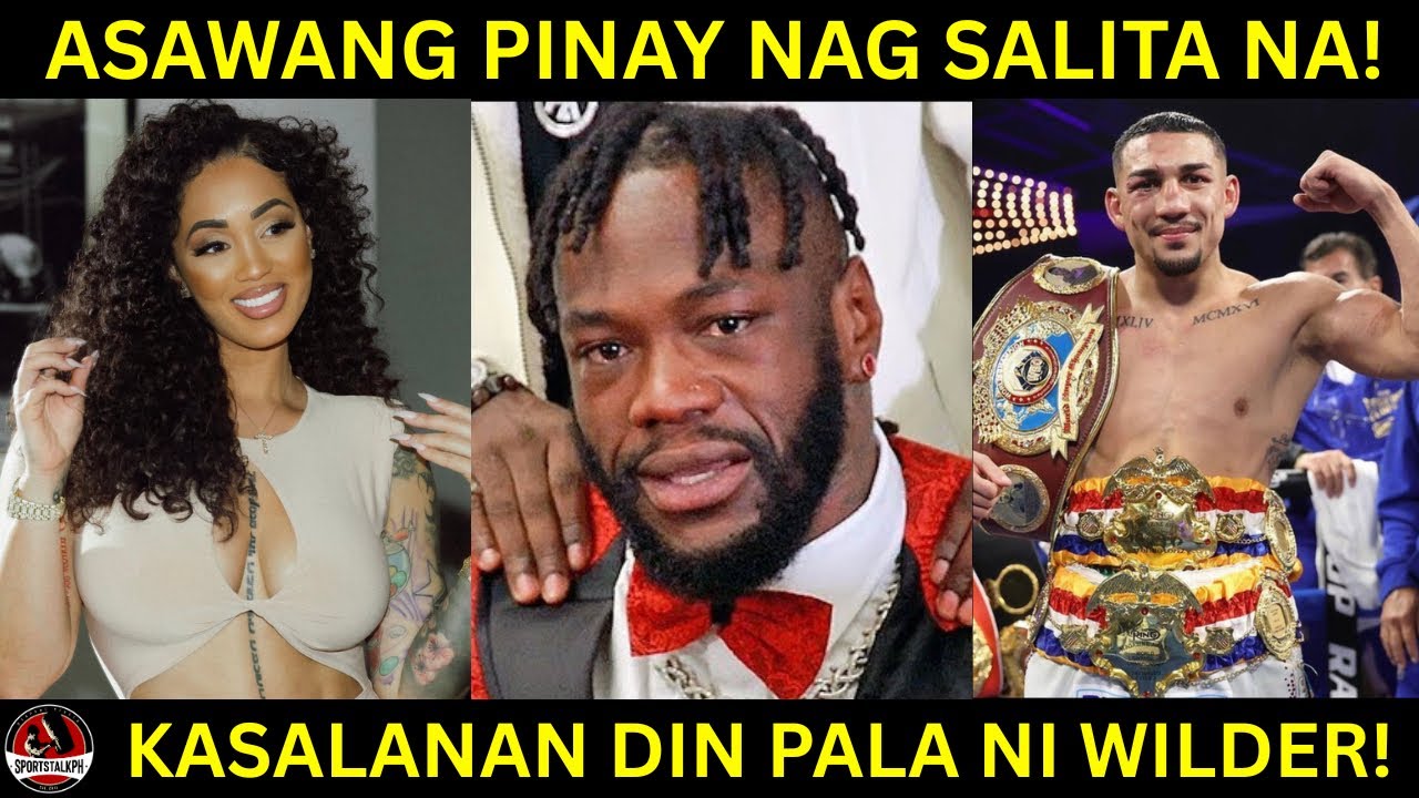 Pinay na asawa ni Wilder NAG SALITA sa bintang ni Wilder | Teofimo TINIRA si Crawford!