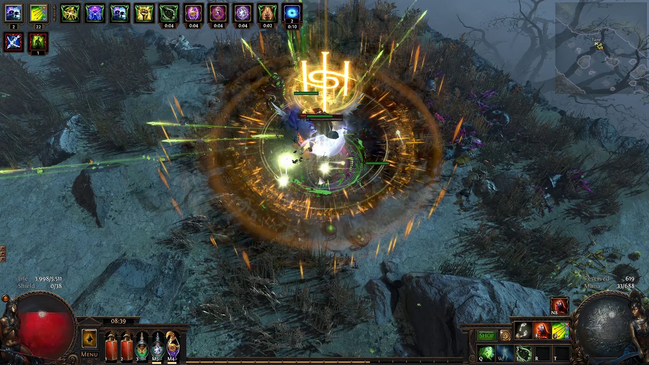 Path Of Exile 3.9 - T16 Metamorph in under 2 seconds - Doomfletch Mines