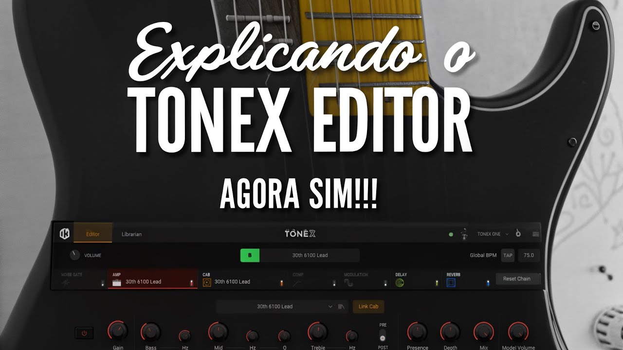 Explicando o novo Tonex Editor