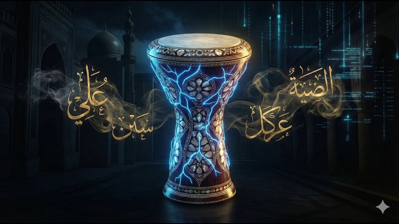 AI Composed this Arabic Song & I Played Darbuka! 🤖🥁