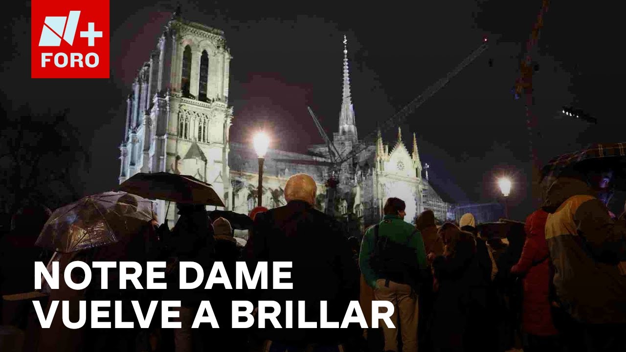 Vuelven a sonar las campanas de la catedral de Notre Dame de París, Francia - Las Noticias