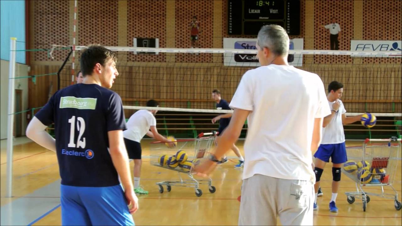 Strasbourg Volley-Ball - Reprise de l'entraînement pour la saison 2016/2017 !