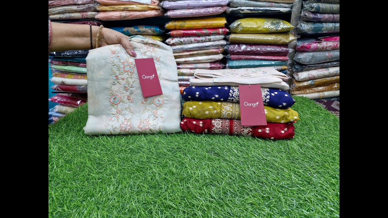 Ganga Brand के Partywear Suits की जोरदार Variety ☎️7988264565