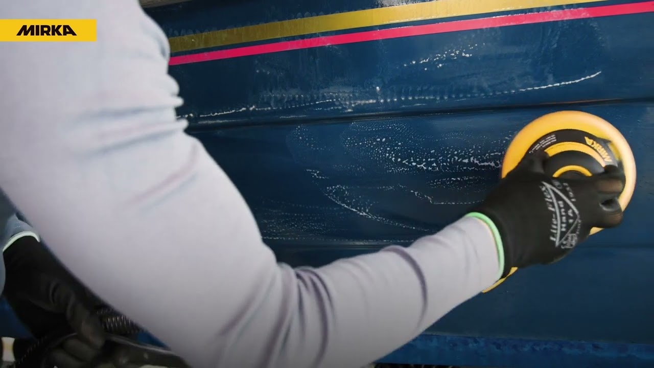 Cleaning your boat with Mirka Polarshine® Marine Cleaning
