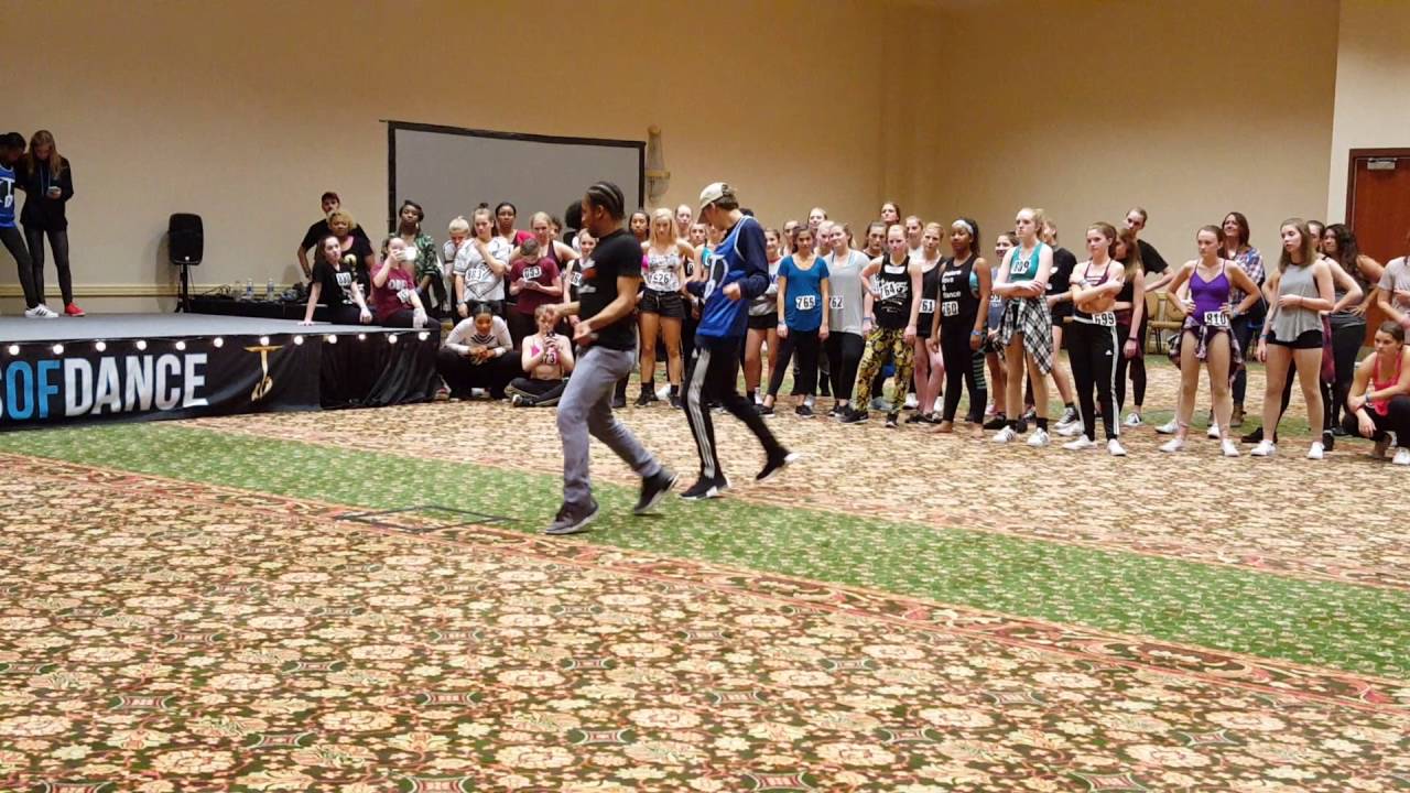 Fik-shun showing us what he's got. Titans of Dance Durham NC Jessica's Dance Academy