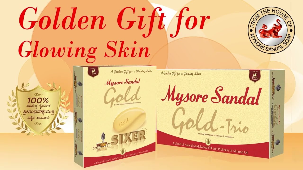 Unlock Radiant Skin: Mysore Sandal Gold-Trio Soap Review 🌟