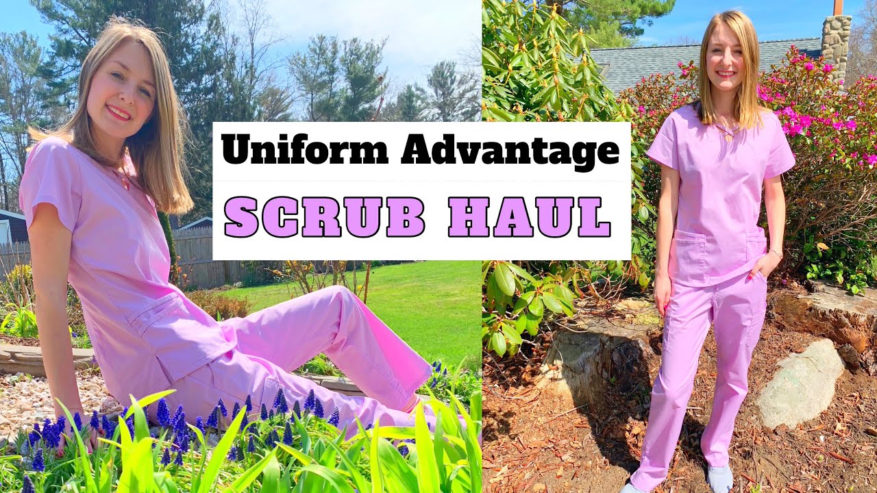 Uniform Advantage Scrub Review & TRY-ON!