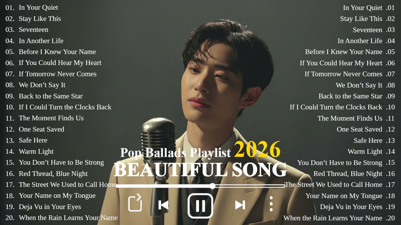 Romantic Ballads 2026 | Beautiful & Emotional Love Songs | K-Drama OST Style