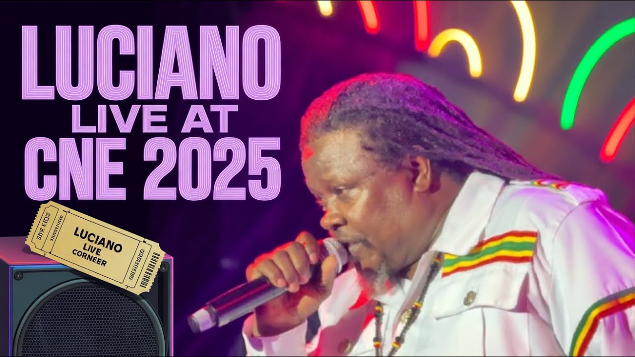 Luciano Lights Up Toronto! Reggae Legend Live at CNE 2025 🌟: Full Show  | 4K  #LucianoLive #CNE2025