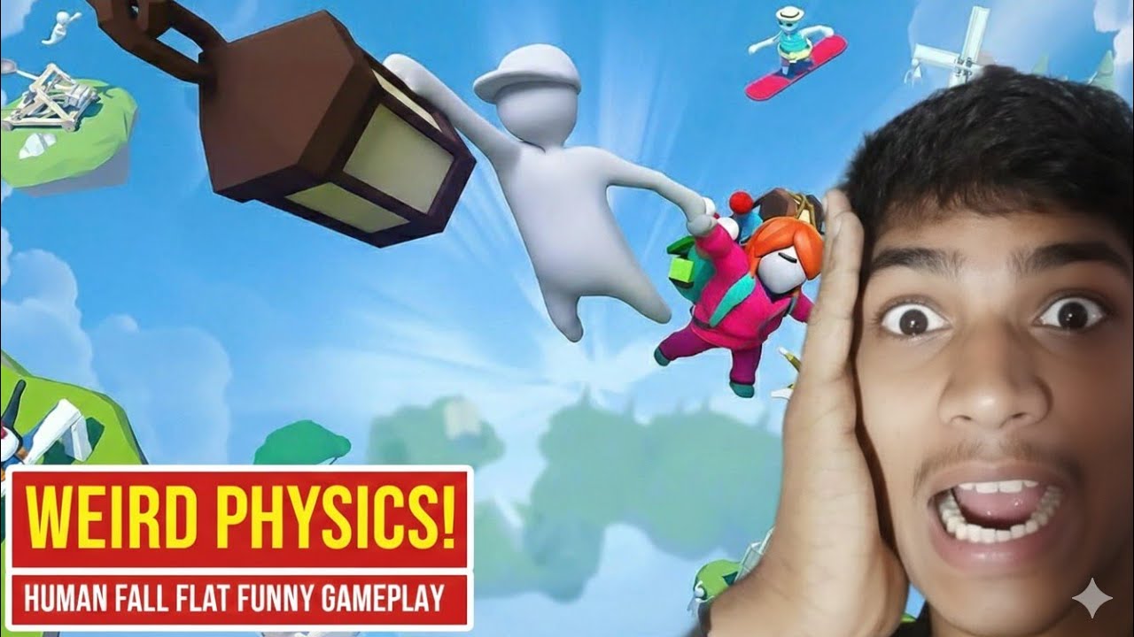 DUNIA KA SABSE TEDHA GAME! 😲 | Human Fall Flat Mobile Gameplay|Tiwari Gamerz 