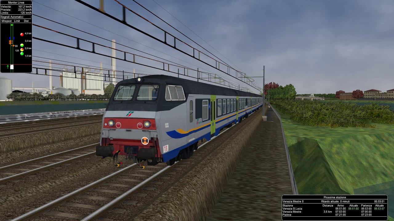 OPEN RAILS ITALIA FRECCIABIANCA 8801 VENEZIA LECCE