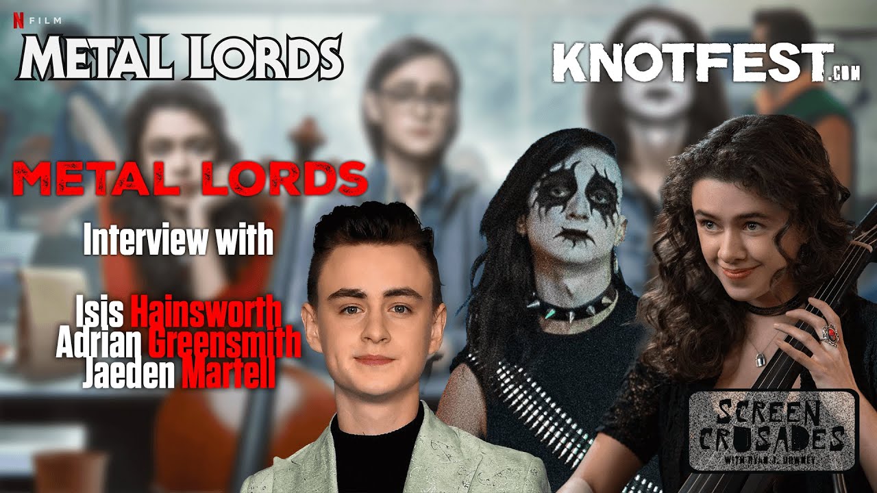 JAEDEN MARTELL (IT), ADRIAN GREENSMITH & ISIS HAINSWORTH talk METAL LORDS