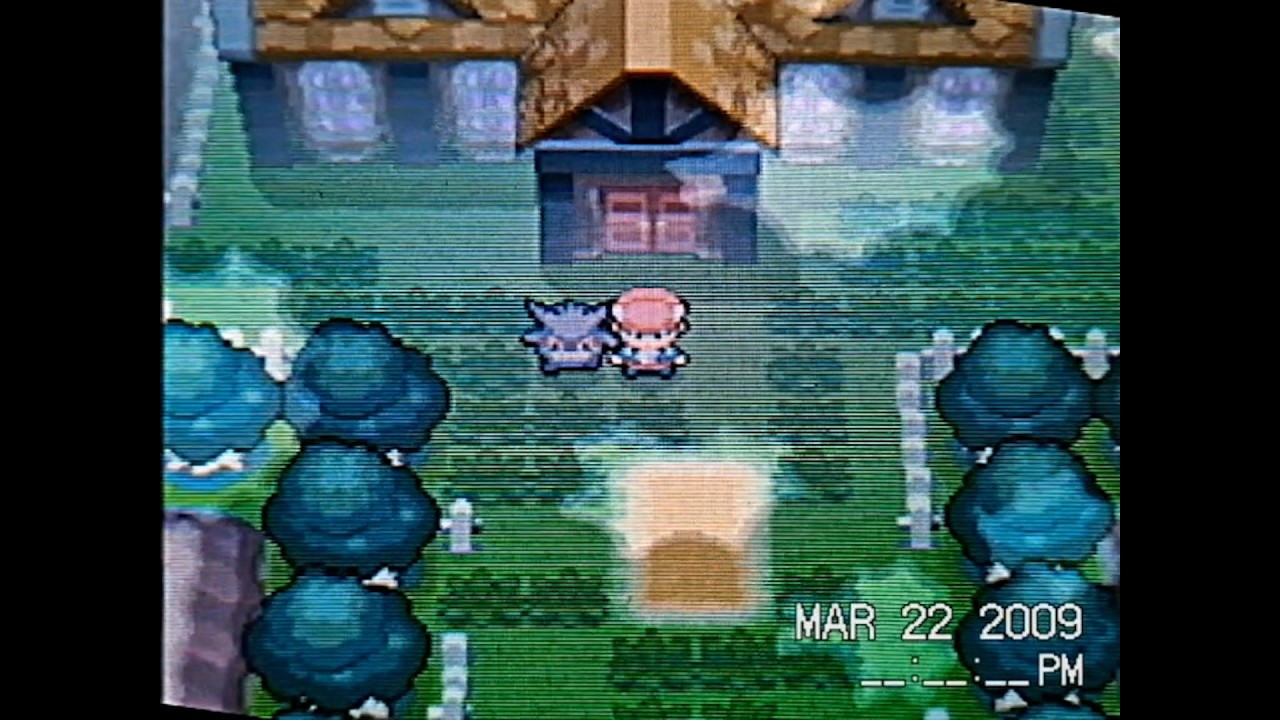 It's 2009 and you're exploring Sinnoh for the first time