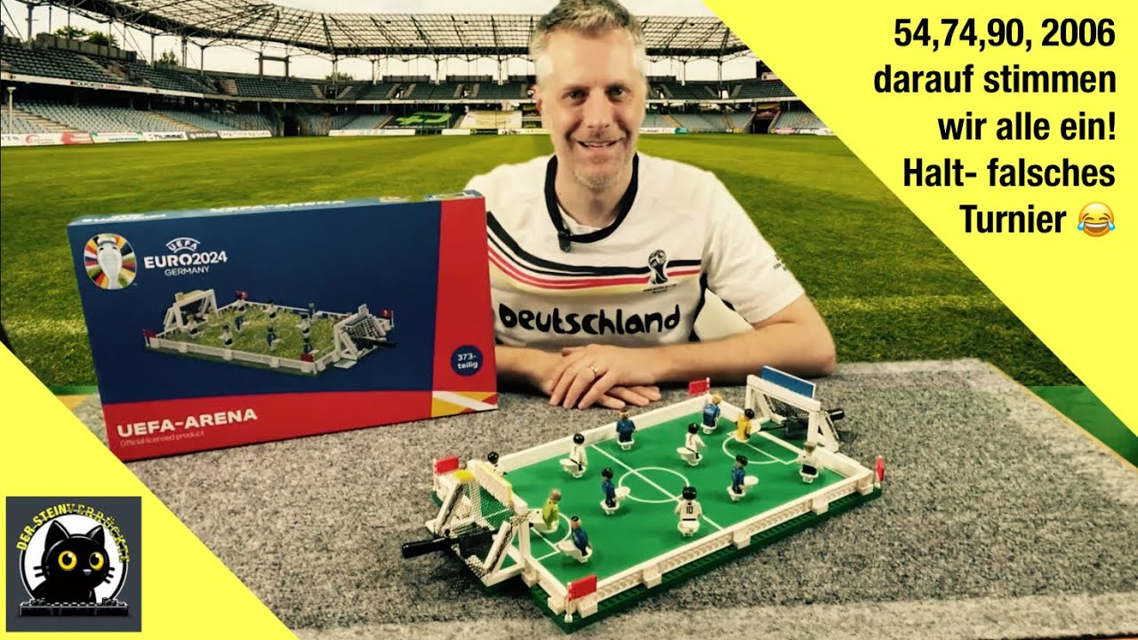 Deutschland gegen Italien bei der UEFA EURO 2024(TM) Arena von Lidl -Playtive Clippys Deltasports