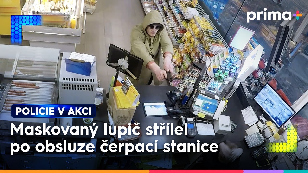 Loupežné přepadení čerpací stanice se zbraní | Policie v akci