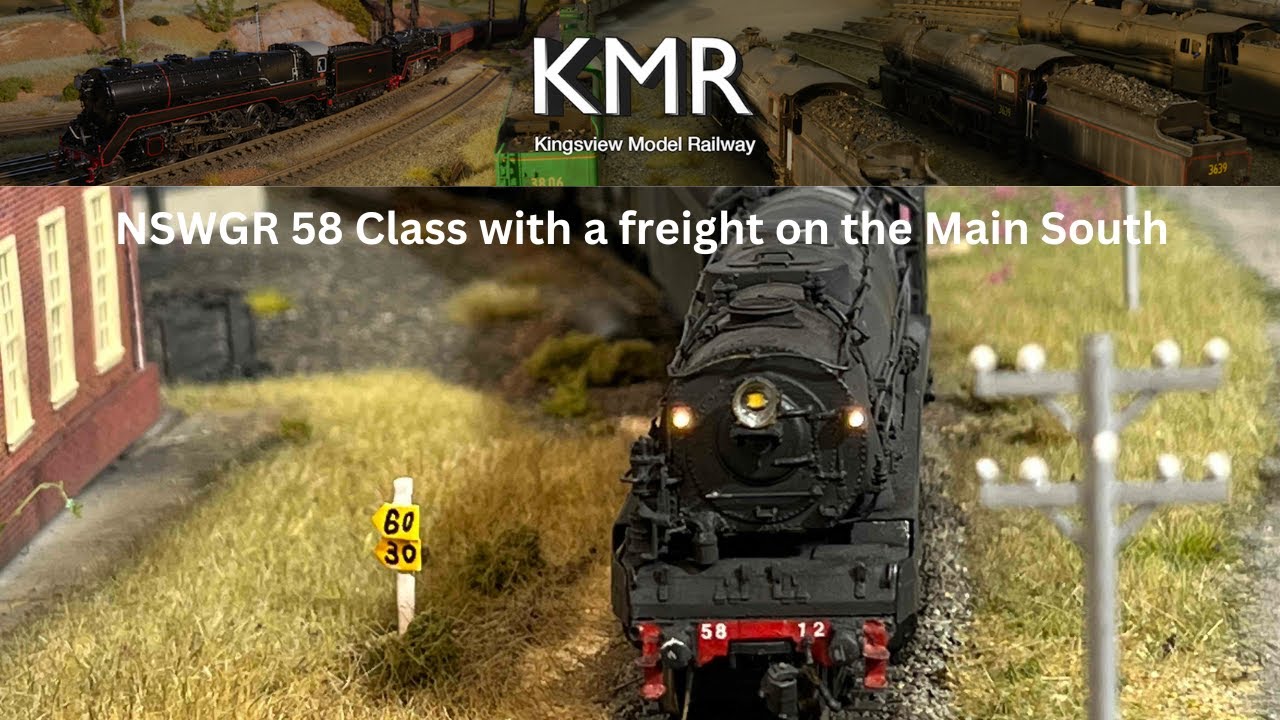 NSWGR 58 Class Freight 4k PURE SOUND - MERRY CHRISTMAS!