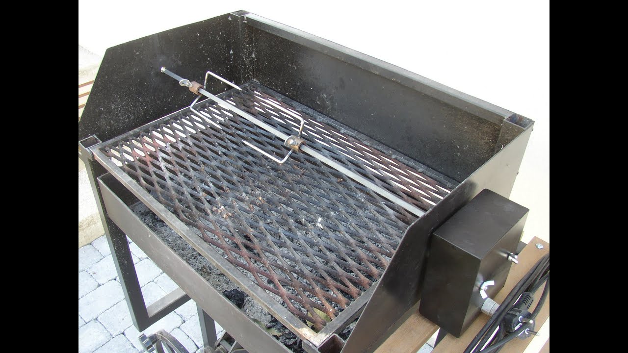 tourne broche barbecue