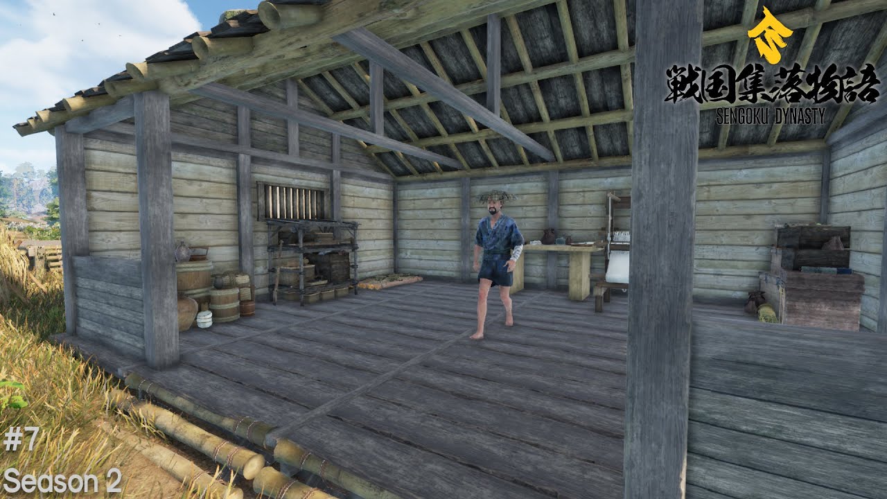 Village Approved by the Abbott | Let's Play Sengoku Dynasty S2 #7