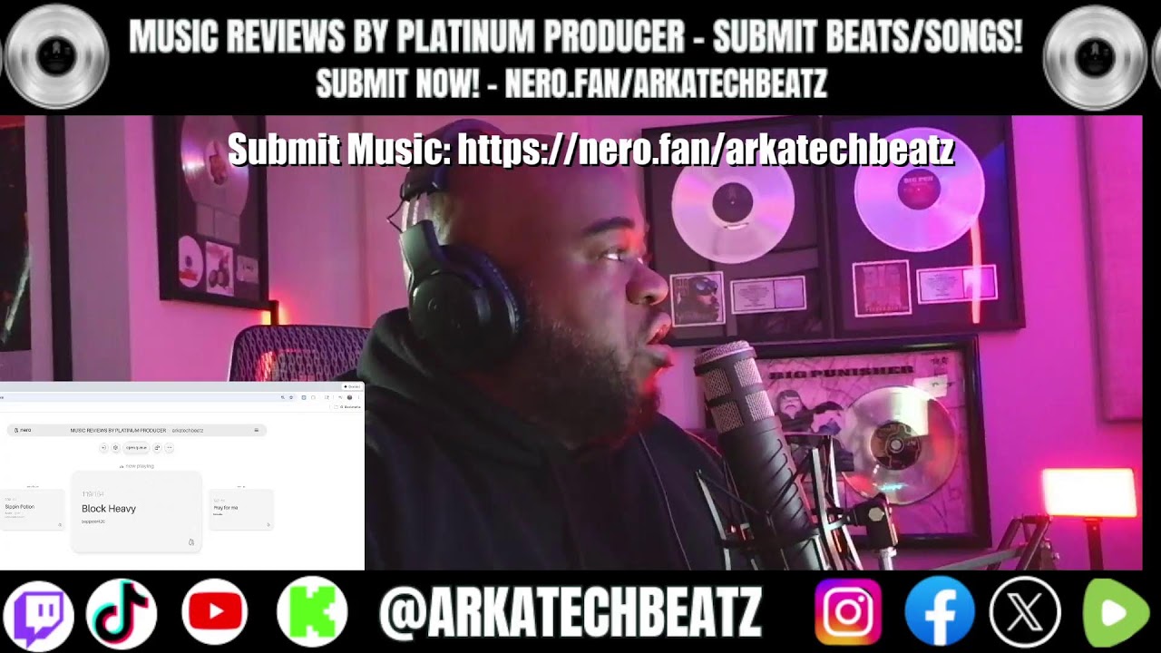 Multi - Platinum Producer Music Reviews  - SUBMIT YOUR BEATS & SONGS! NOW!