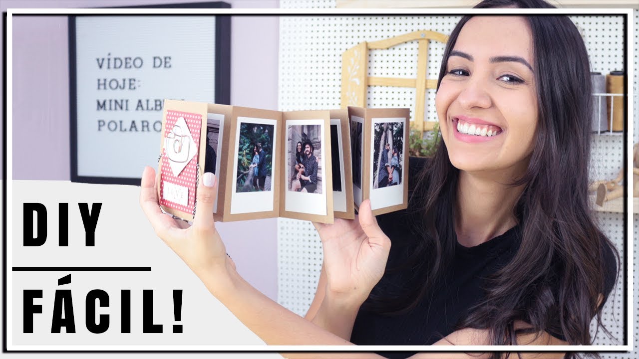 Como Fazer um Mini Álbum Polaroid