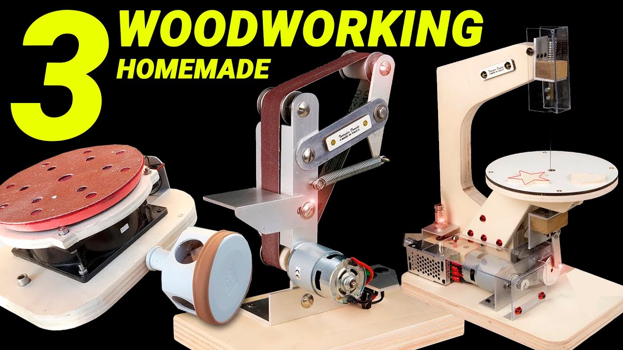 3 AMAZING Objects homemade for WOODWORKING