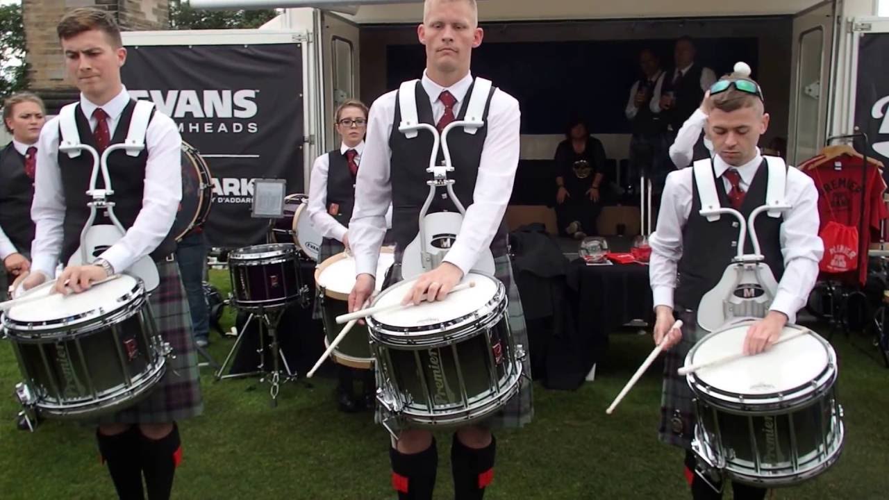 Scottish Power Drum Corps - World Championships 2016 - Drum Salute