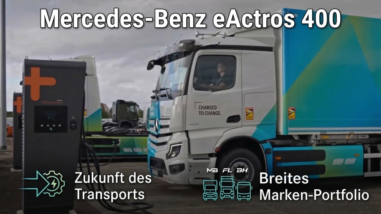Daimler Truck AG Nutzfahrzeuge | eActros 400, 600, L, GenH2, eCitaro & Co.