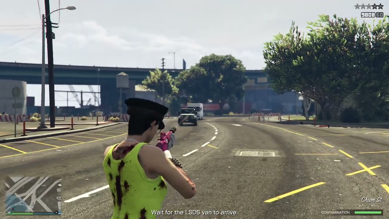 GTA V Salvage Yard Robbery, The Podium Robbery, LSDS Disguises