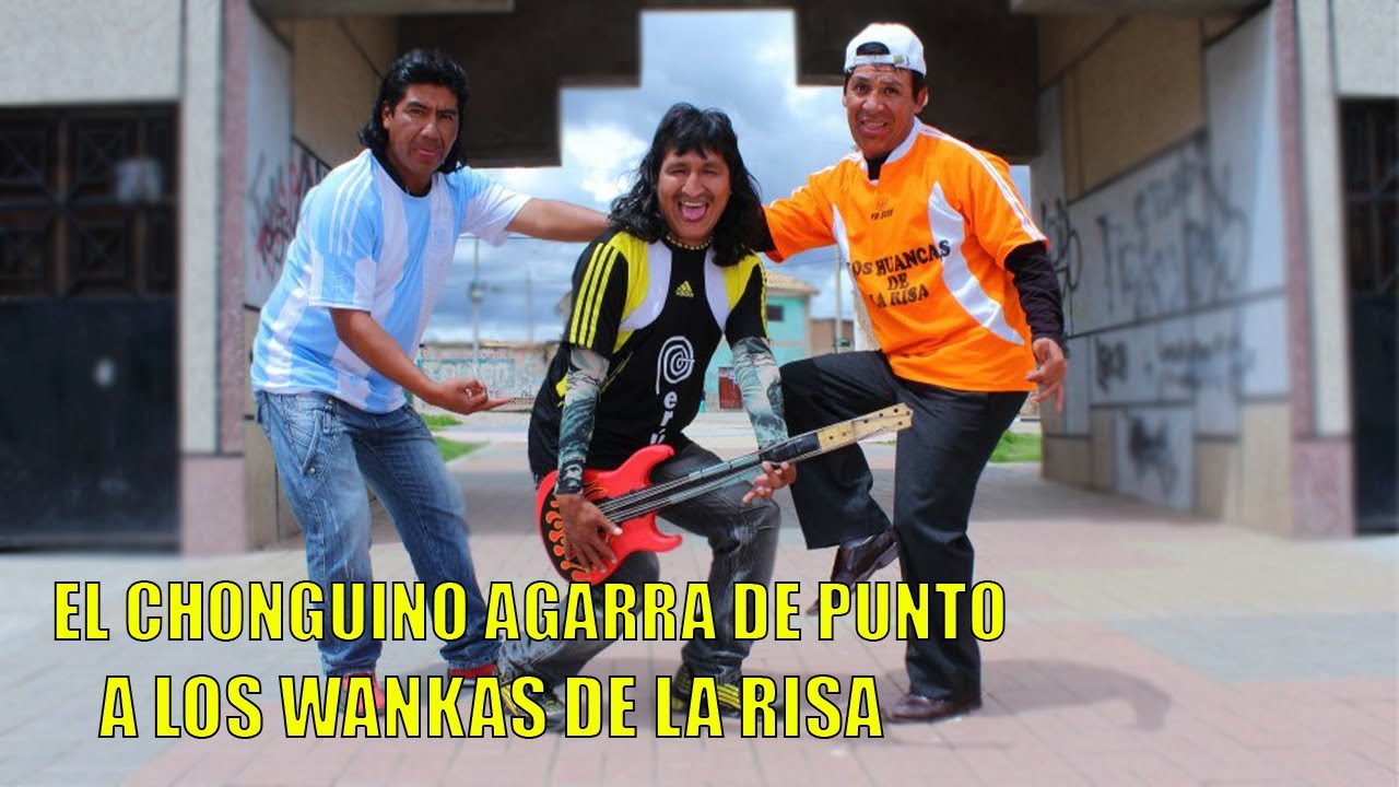 El Chonguino agarra de punto al Mono🤣😱 COMICOS AMBULANTES 2024 l LOS WANKAS DE LA RISA 2024