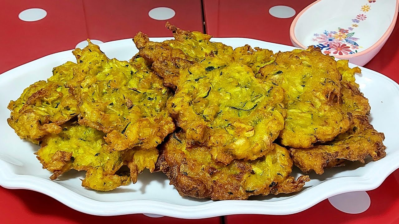🥒CON UN CALABACÍN Y UNA LATA DE ATÚN👌TORTILLITAS ❌ SIN HUEVO🥚// BEATRIZ COCINA