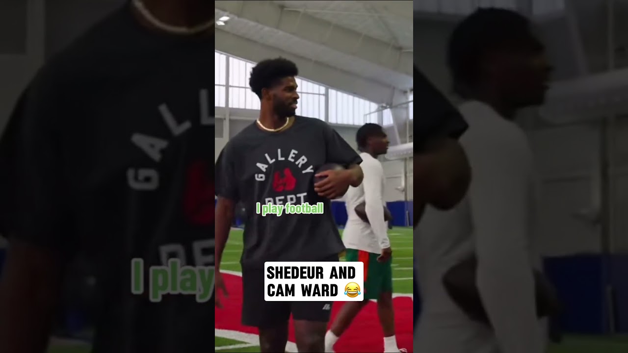 Cam Ward&hellip; AMERICAN FOOTBALL 😅🏈 (via @welloffmedia)