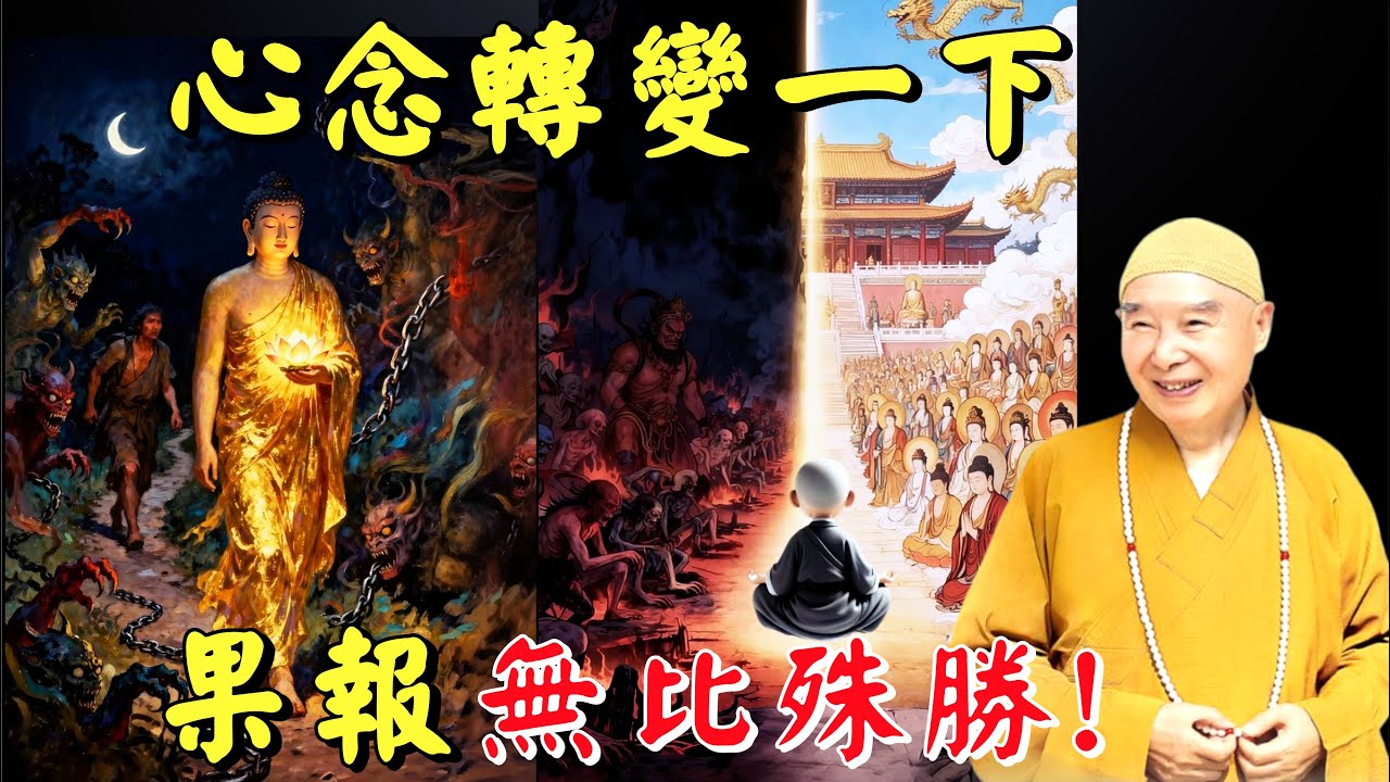 淨空法師: 這種人磁場太強, 邪神路過都會避開